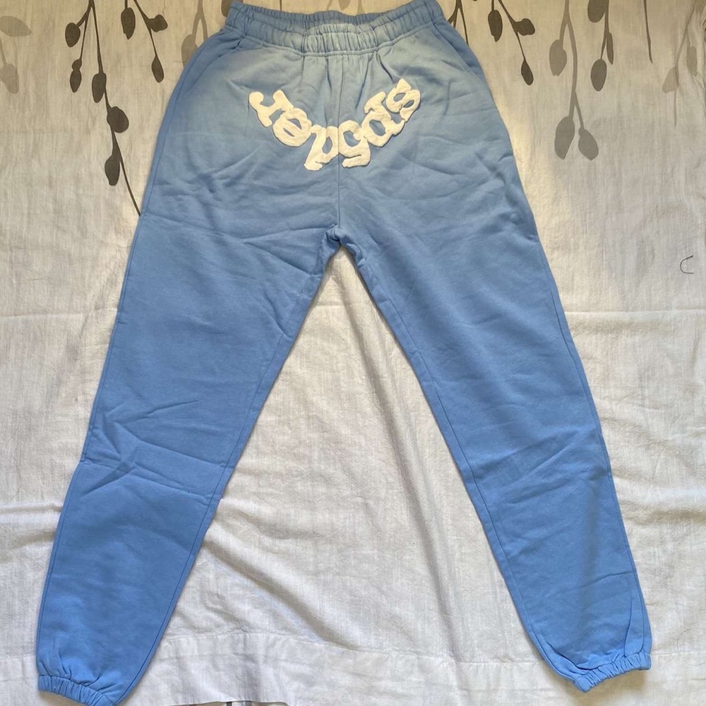 Spider "Sky Blue" Sweatpants Size S